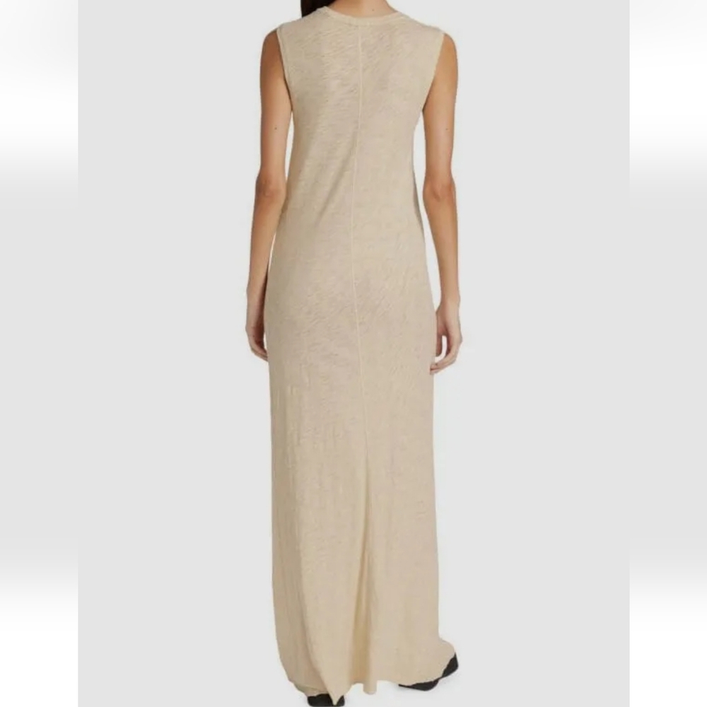 ATM Sleevless Spray Painted Jersey Maxi Dress - Picture 7 of 15
